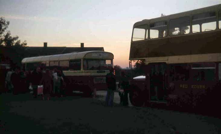 Red Rover AEC Reliance Plaxton Derwent 105 & AEC Renown Weymann